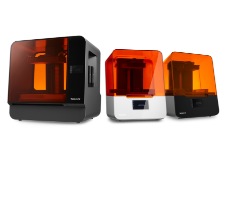 Formlabs resin 3D printer range
